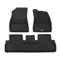 Thumbnail for Weisshorn Car Rubber Floor Mats Front and Rear For Tesla Model 3 2021-2022