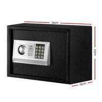 Thumbnail for UL-TECH Electronic Safe Digital Security Box 16L