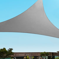 Thumbnail for Instahut Sun Shade Sail Cloth Shadecloth Right Triangle Canopy 280gsm 3x3x4.3m