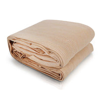 Thumbnail for Instahut 2.5x3m Shade Sail Sun Shadecloth 280gsm Sand
