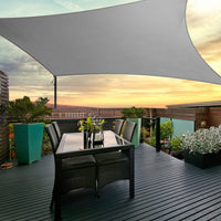 Thumbnail for Instahut Shade Sail Cloth Canopy Shadecloth Awning Outdoor Rectangle 3x5M