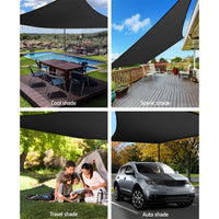 Thumbnail for Instahut 280gsm 3x6m Sun Shade Sail Canopy Rectangle