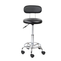 Thumbnail for Artiss Salon Stool Swivel Chair Backrest Barber Hairdressing Hydraulic Height