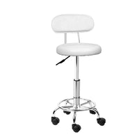 Thumbnail for Artiss Salon Stool Swivel Barber Chair Backrest Hairdressing Hydraulic Height