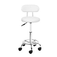 Thumbnail for Artiss Salon Stool Swivel Barber Chair Backrest Hairdressing Hydraulic Height