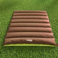 Thumbnail for Weisshorn Sleeping Bag Double Bags Thermal Camping Hiking Tent Brown -5°C