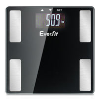 Thumbnail for Everfit Bathroom Scales Digital Body Fat Scale 180KG Electronic Monitor BMI CAL
