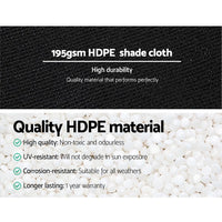 Thumbnail for Instahut 1.83 x 10m Shade Sail Cloth - Black