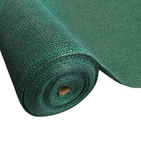 Thumbnail for Instahut 70% Sun Shade Cloth Shadecloth Sail Roll Mesh Outdoor 175gsm 1.83x20m Green