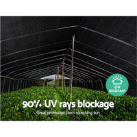 Thumbnail for Instahut 90% Sun Shade Cloth Shadecloth Sail Roll Mesh Outdoor 195gsm 1.83x30m