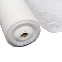 Thumbnail for Instahut 3.66x10m 50% UV Shade Cloth Shadecloth Sail Garden Mesh Roll Outdoor White