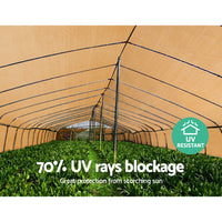 Thumbnail for Instahut 70% Sun Shade Cloth Shadecloth Sail Outdoor Roll Mesh 175gsm 1.83x20m