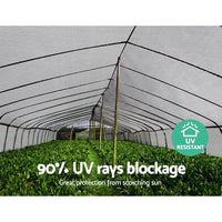 Thumbnail for Instahut Shade Cloth Shadecloth 90%UV Sun Sail Garden Mesh Roll Outdoor 3.66x30m