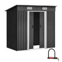 Thumbnail for Giantz Garden Shed 1.94x1.21M Sheds Outdoor Storage Workshop House Tool Shelter Sliding Door