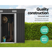 Thumbnail for Giantz Garden Shed 1.94x1.21M Sheds Outdoor Storage Workshop House Tool Shelter Sliding Door