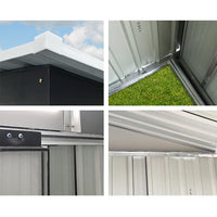 Thumbnail for Giantz Garden Shed 1.94x1.21M Sheds Outdoor Storage Workshop House Tool Shelter Sliding Door