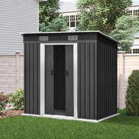 Thumbnail for Giantz Garden Shed 1.94x1.21M Sheds Outdoor Storage Workshop House Tool Shelter Sliding Door