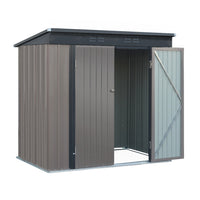 Thumbnail for Giantz Garden Shed 1.95x1.31M Sheds Outdoor Storage Steel Workshop House Tool Double Door