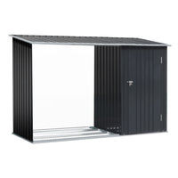 Thumbnail for Giantz Garden Shed Sheds Outdoor Tool 2.49x1.04M Storage Workshop House Galvanised Steel