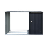 Thumbnail for Giantz Garden Shed Sheds Outdoor Tool 2.49x1.04M Storage Workshop House Galvanised Steel