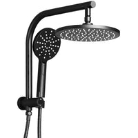 Thumbnail for Cefito WELS 9'' Rain Shower Head Set Round Handheld High Pressure Wall Black