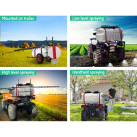 Thumbnail for Giantz 100L ATV Weed Sprayer 5M Boom Trailer Spot Spray Tank Farm Pump