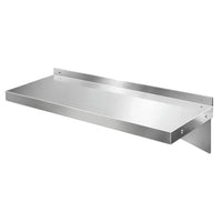 Thumbnail for Cefito 900mm Stainless Steel Wall Shelf Kitchen Shelves Rack Mounted Display Shelving