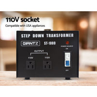 Thumbnail for Giantz 1000 Watt Step Down Transformer