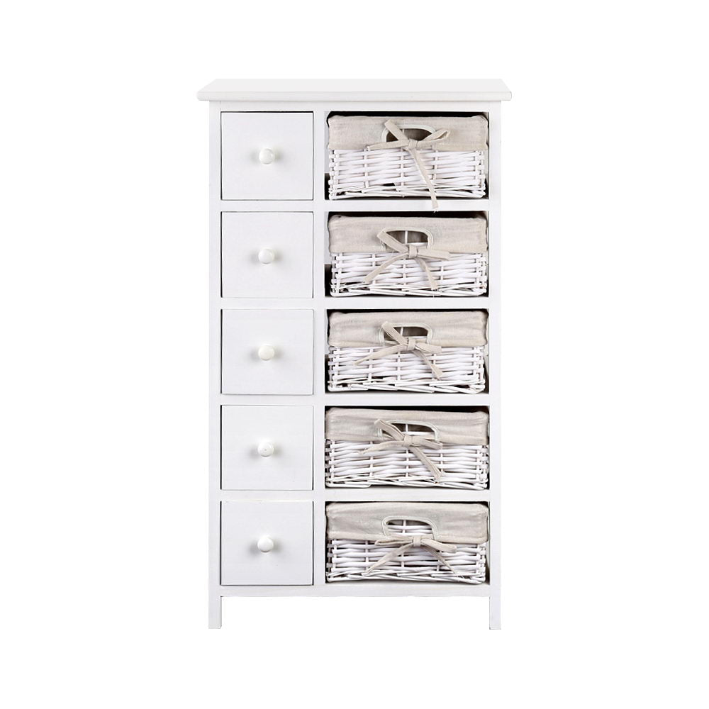 Artiss 5 Chest of Drawers with 5 Baskets - MAY