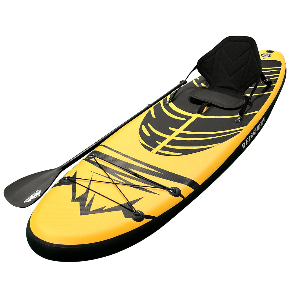 10ft Inflatable Kayak-Stand Up Paddle Board-Surfboard-Weisshorn