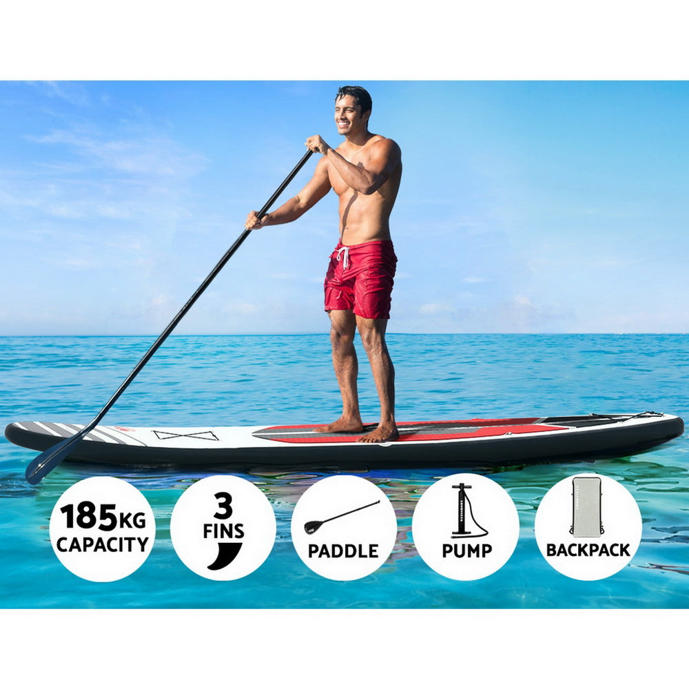 11ft Inflatable Kayak-Stand Up Paddle Board-Surfboard-Weisshorn