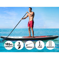 Thumbnail for 11ft Inflatable Kayak-Stand Up Paddle Board-Surfboard-Weisshorn