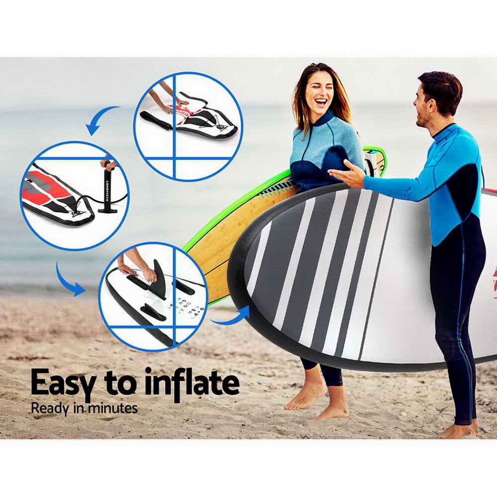 11ft Inflatable Kayak-Stand Up Paddle Board-Surfboard-Weisshorn