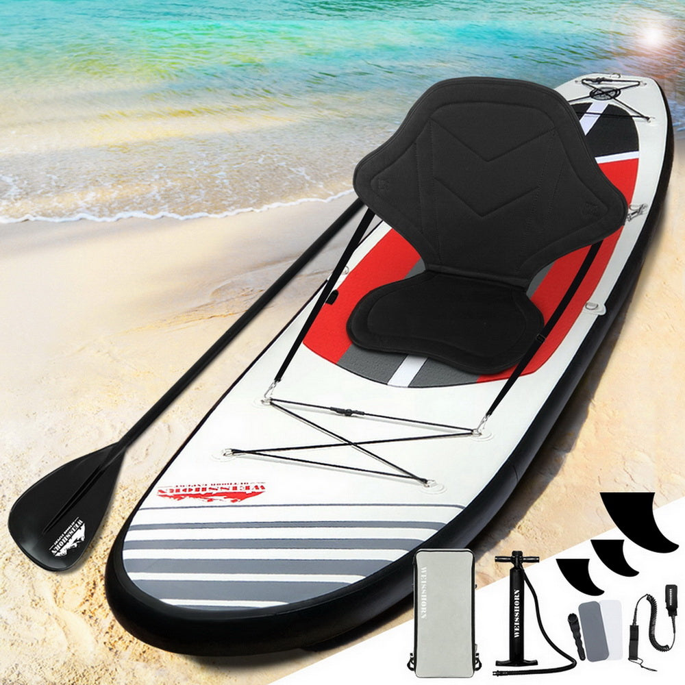 11ft Inflatable Kayak-Stand Up Paddle Board-Surfboard-Weisshorn