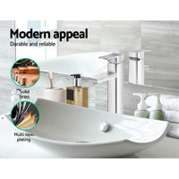 Thumbnail for Cefito Basin Mixer Tap Faucet Silver