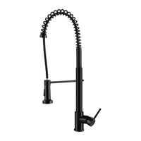 Thumbnail for Cefito Pull Out Kitchen Tap Mixer Basin Taps Faucet Vanity Sink Swivel Brass WEL In Black