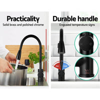 Thumbnail for Cefito Pull-out Mixer Faucet Tap - Black