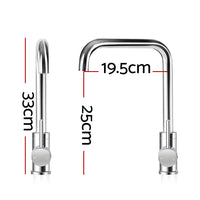 Thumbnail for Cefito Mixer Kitchen Faucet Tap Swivel Spout WELS Silver