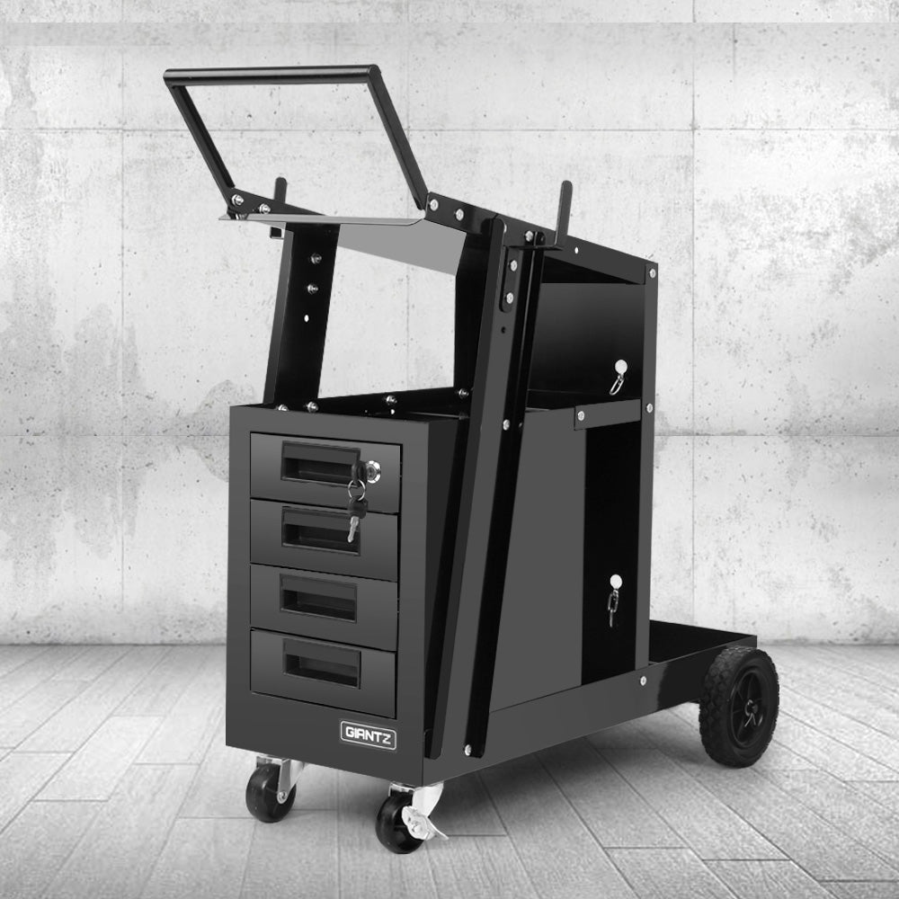 Giantz Welding Trolley Tool Box Welder Cabinet Cart MIG TIG ARC Plasma Cutter