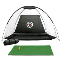 Thumbnail for Everfit Golf Practice Net And Training Mat Set Cage Training Aid Hitting Mat