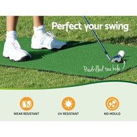 Thumbnail for Everfit Golf Practice Net And Training Mat Set Cage Training Aid Hitting Mat