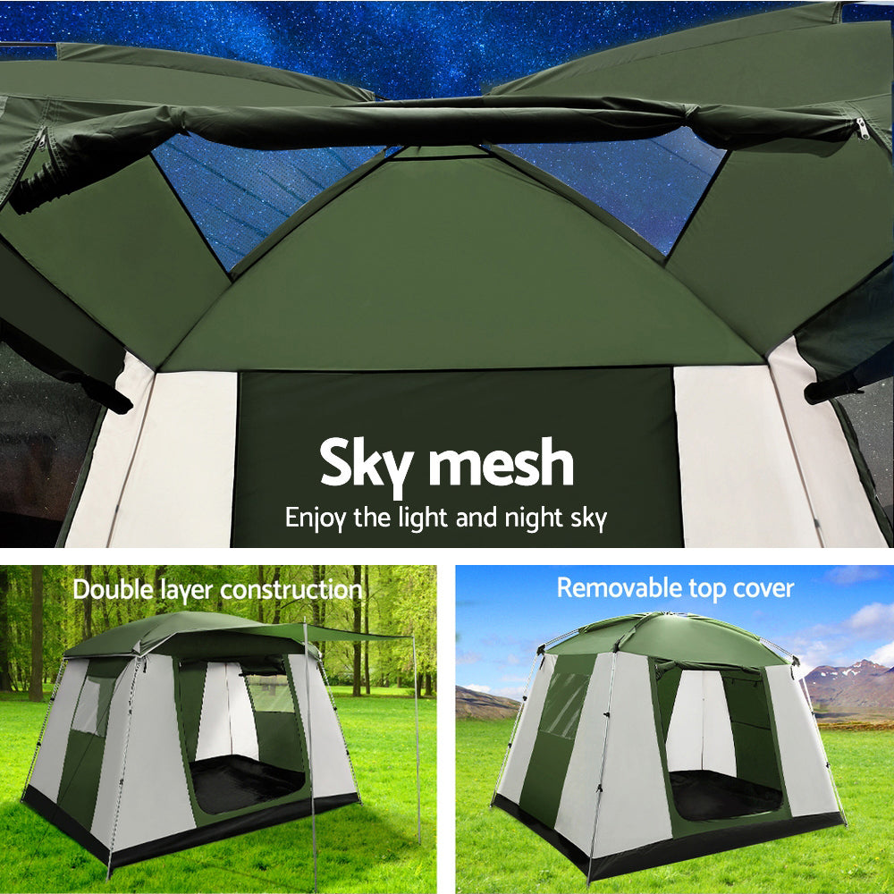 Weisshorn Camping Tent 6 Person Tents Family Hiking Dome