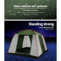 Thumbnail for Weisshorn Camping Tent 6 Person Tents Family Hiking Dome