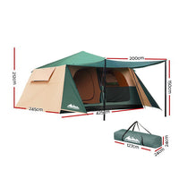 Thumbnail for Weisshorn Instant Up Camping Tent 8 Person Pop up Tents Family Hiking Dome Camp