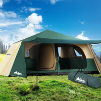 Thumbnail for Weisshorn Instant Up Camping Tent 8 Person Pop up Tents Family Hiking Dome Camp