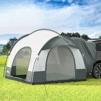 Thumbnail for Weisshorn Camping Tent Car SUV Rear Extension Canopy Portable Outdoor Family 4WD