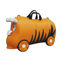 Thumbnail for Kids/Children 18L Travel Cabin Luggage Trolley Ride On Wheel Suitcase - Orange