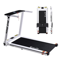 Thumbnail for Everfit Electric Treadmill Home Gym Exercise Running Machine Fitness Equipment Compact Fully Foldable 420mm Belt White