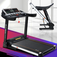 Thumbnail for Everfit Electric Treadmill 45cm Incline Running Home Gym Fitness Machine Black