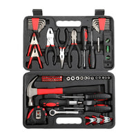 Thumbnail for Giantz 70pcs Tool Kit Set Box Household Toolbox Repair Hard Case Black